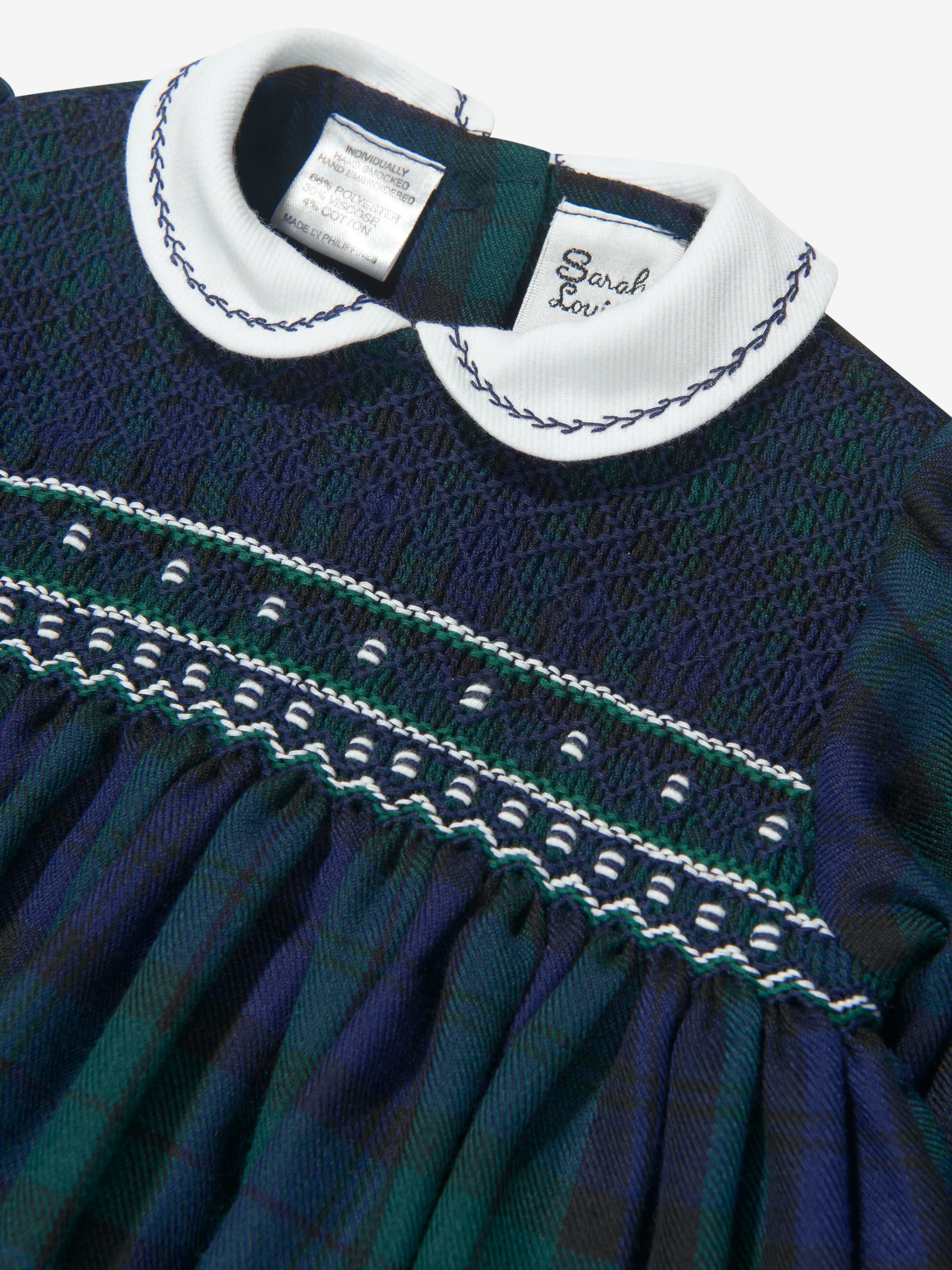 Sarah Louise Baby Girls Tartan Dress