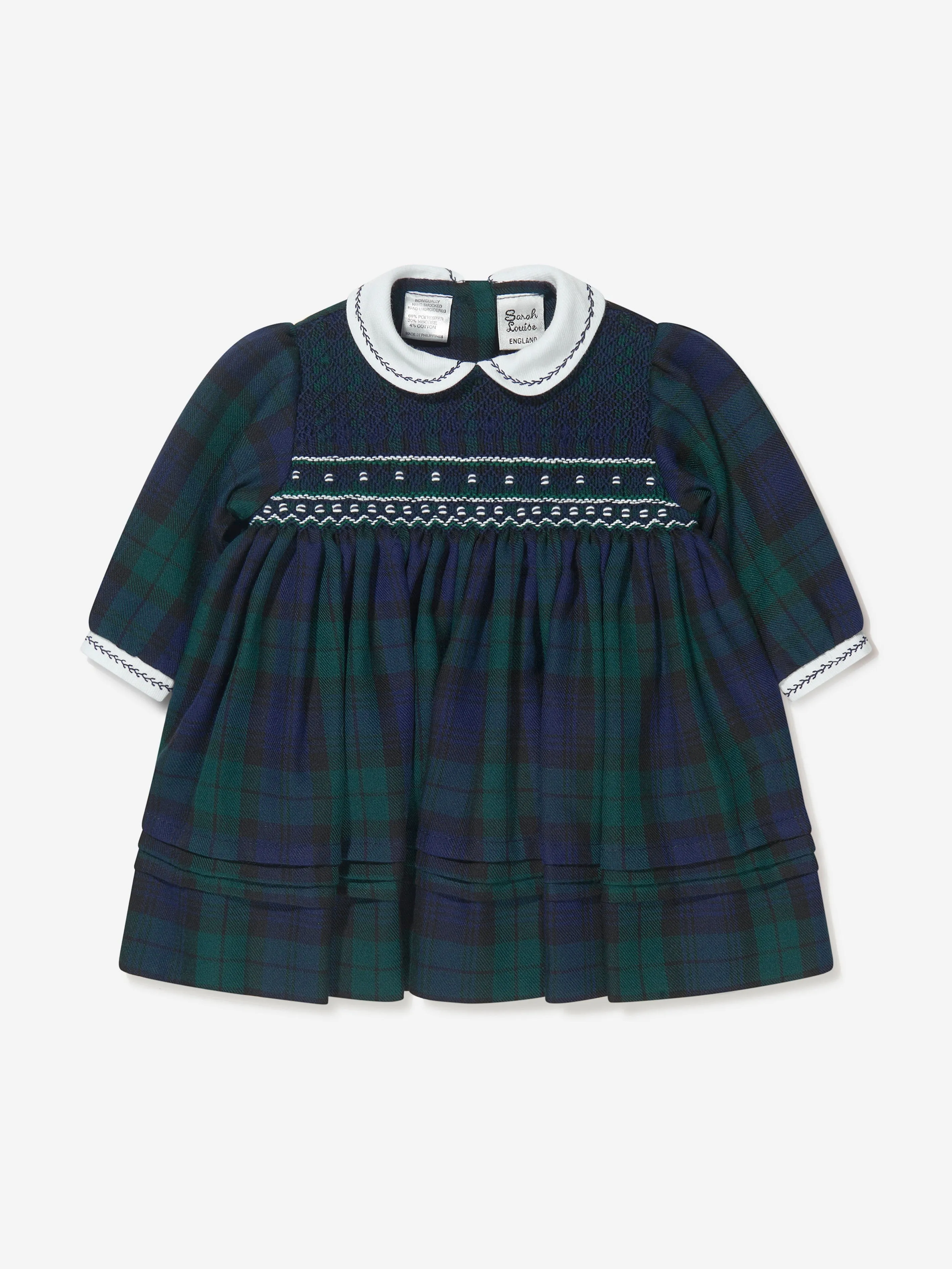 Sarah Louise Baby Girls Tartan Dress