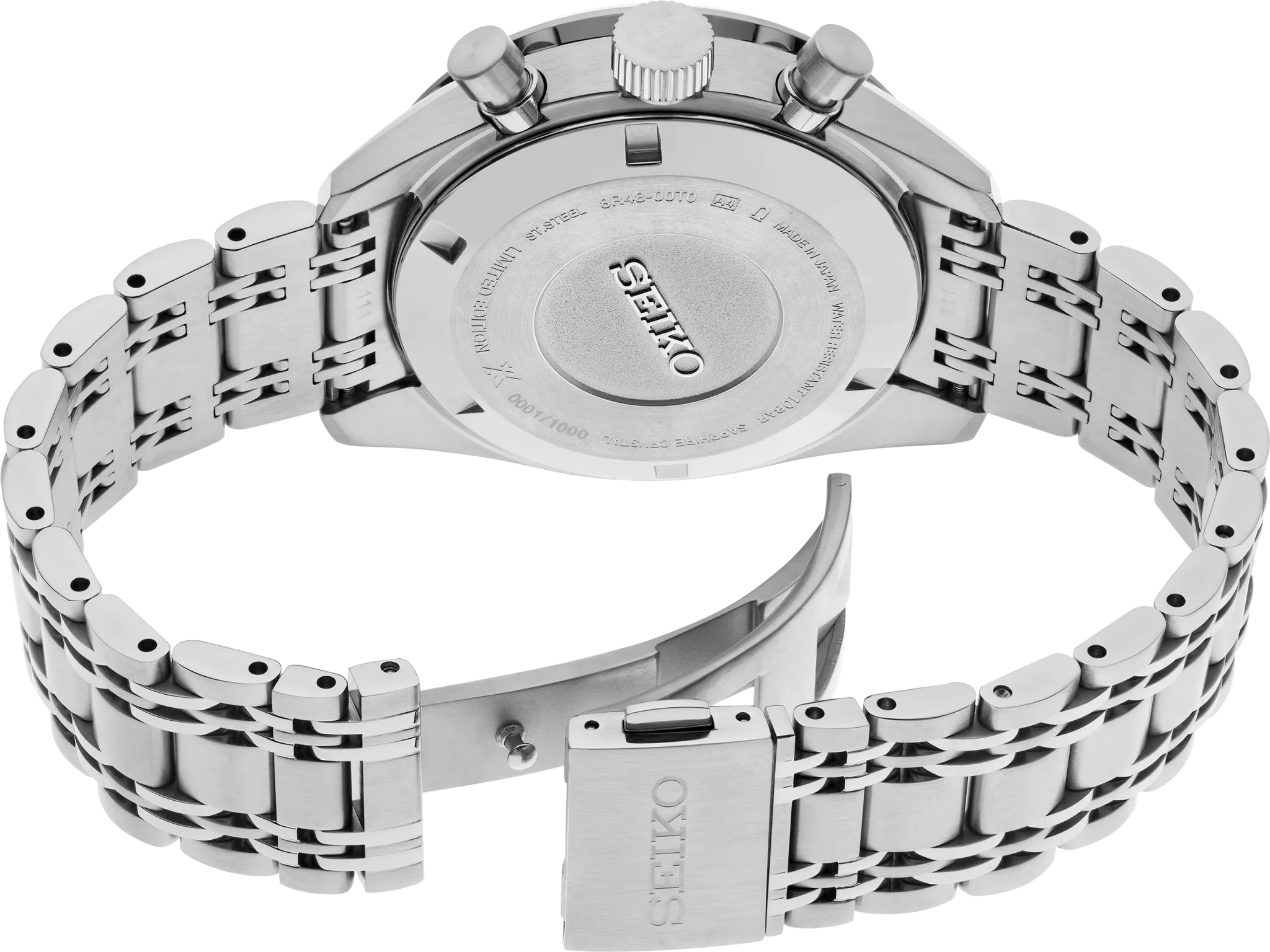 Seiko Brand 100th Anniversary Prospex Speedtimer Mechanical Chronograph SRQ049