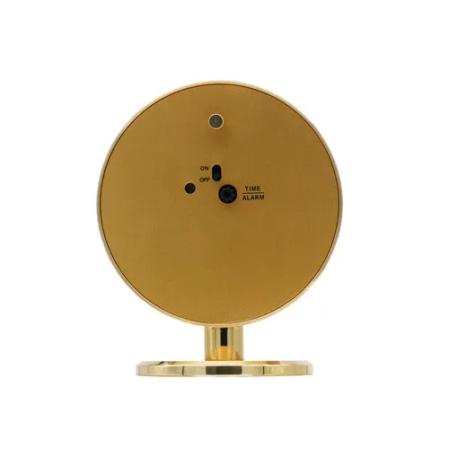 Seiko Clocks Ono Desk & Table Clock in Gold Model: QHE186GLH