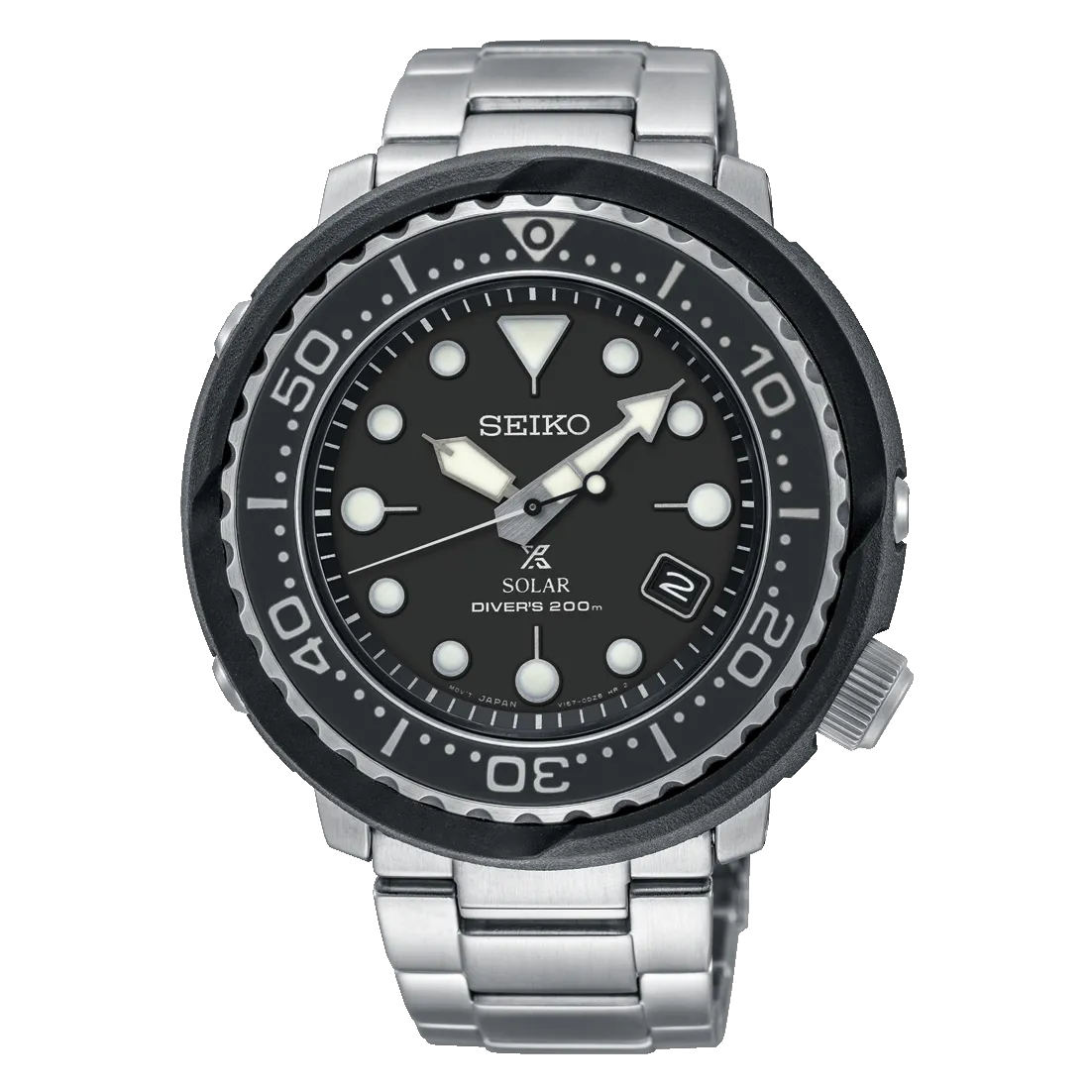 Seiko Prospex Stainless Steel Watch SNE497J