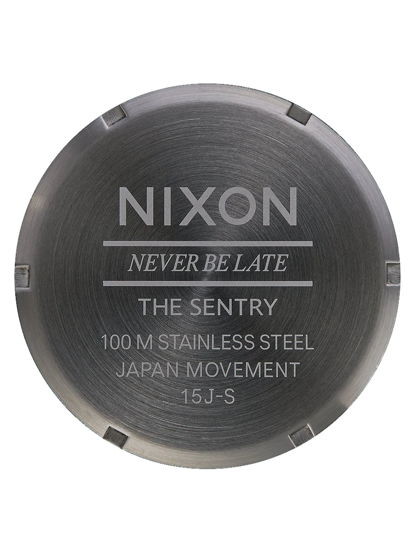 Sentry Leather Gunmetal/Black Watch