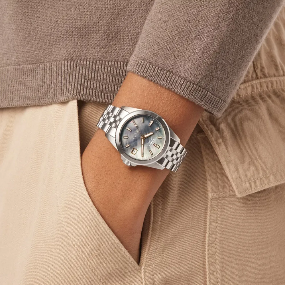 Shinola The Circadian Monster 36mm, Grey Mother of Pearl Dial