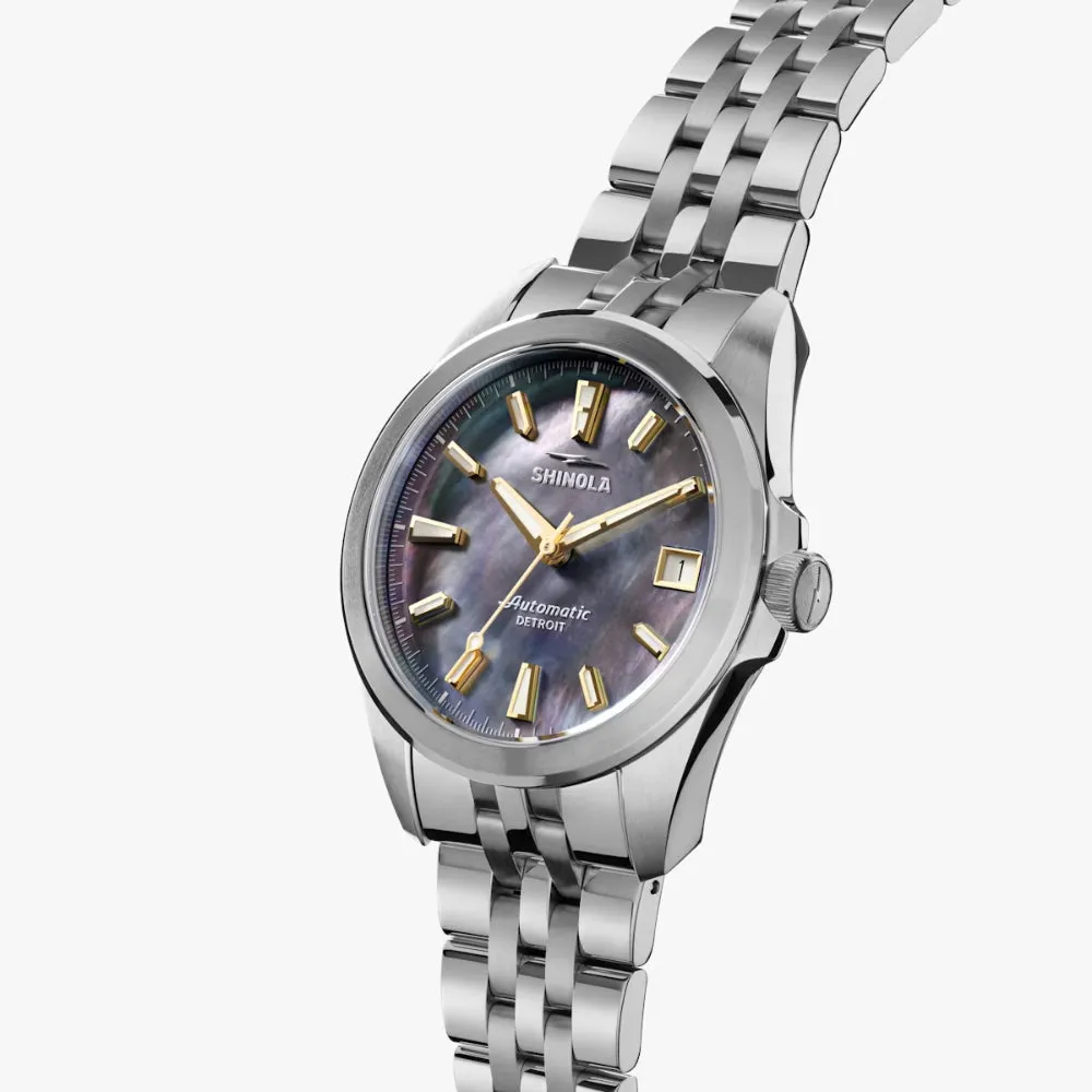 Shinola The Circadian Monster 36mm, Grey Mother of Pearl Dial