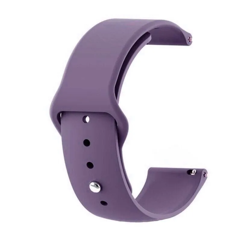 Silicone Button Style Watch Straps Compatible with Ryze Flex Smart Watch