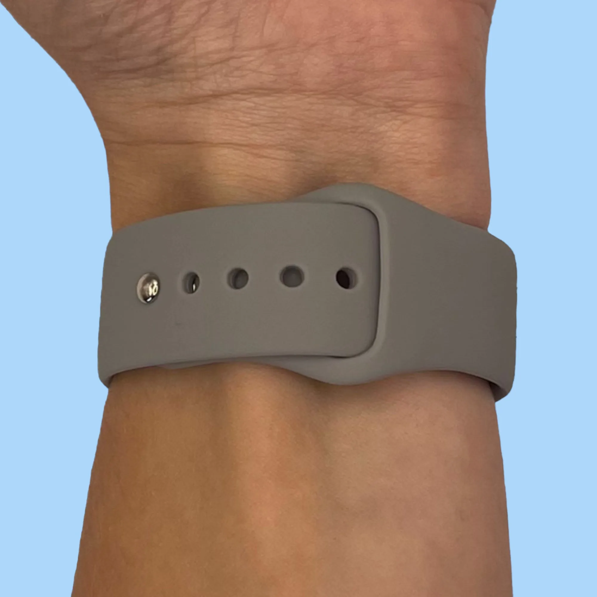 Silicone Button Style Watch Straps Compatible with Ryze Flex Smart Watch