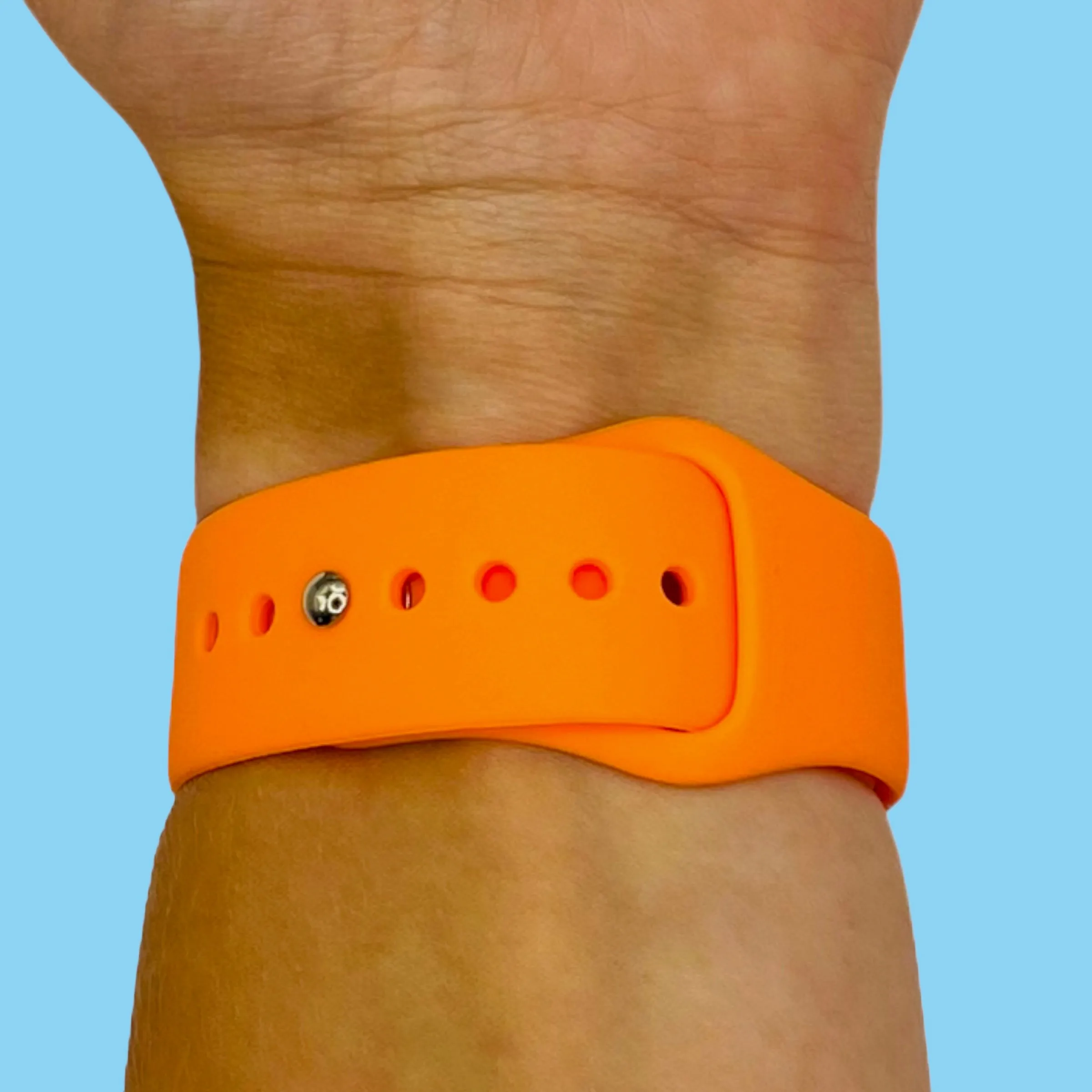 Silicone Button Style Watch Straps Compatible with Ryze Flex Smart Watch