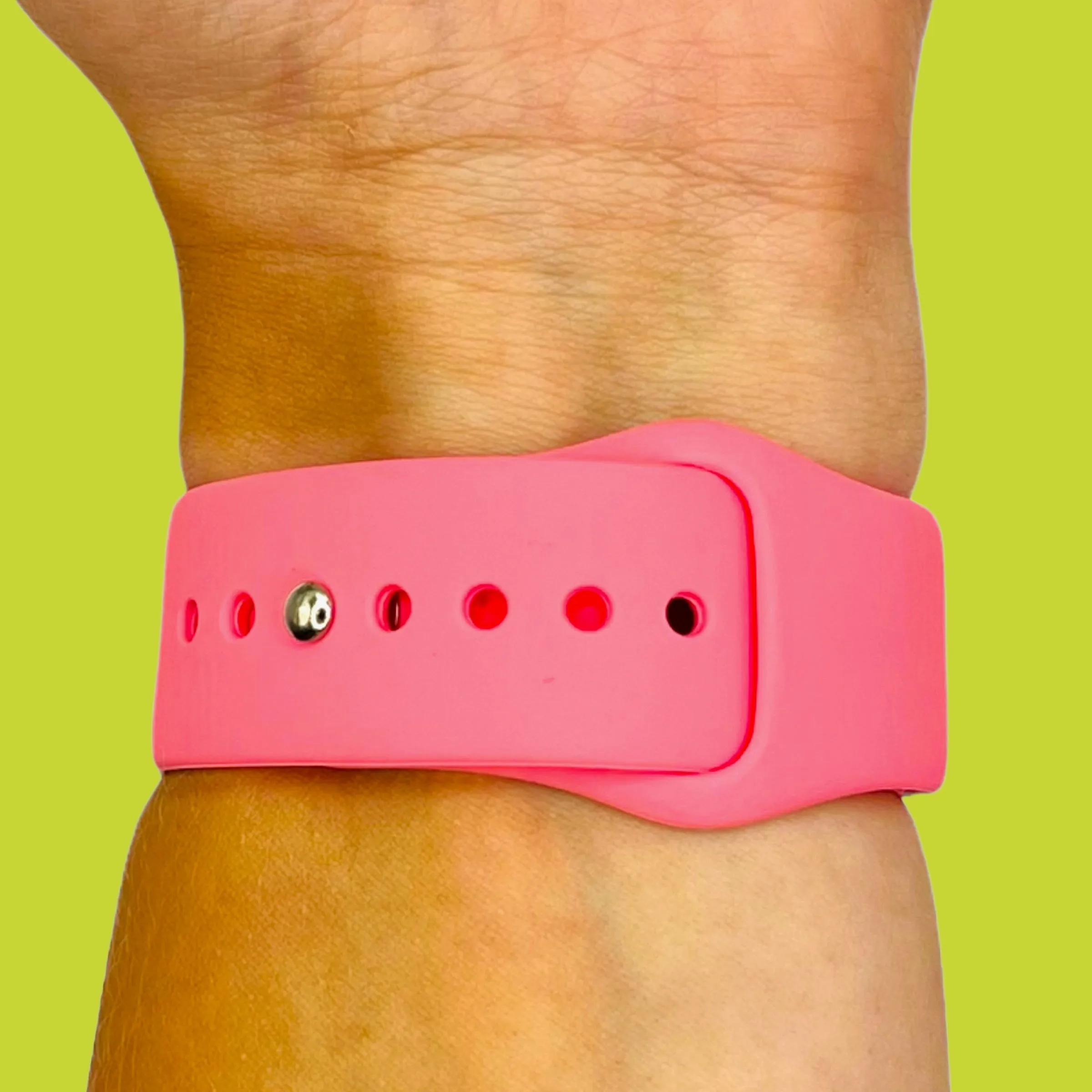 Silicone Button Style Watch Straps Compatible with Ryze Flex Smart Watch