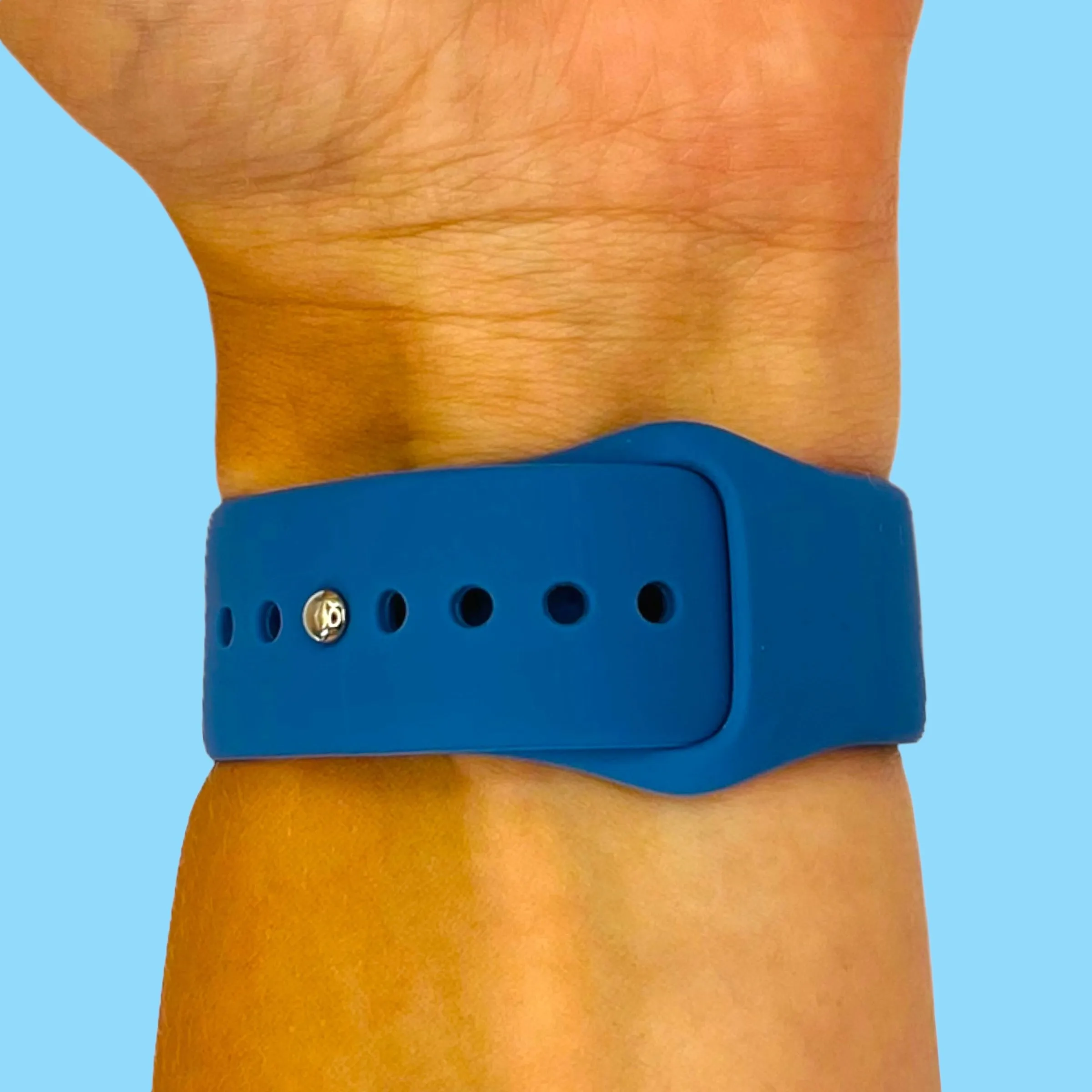 Silicone Button Style Watch Straps Compatible with Ryze Flex Smart Watch