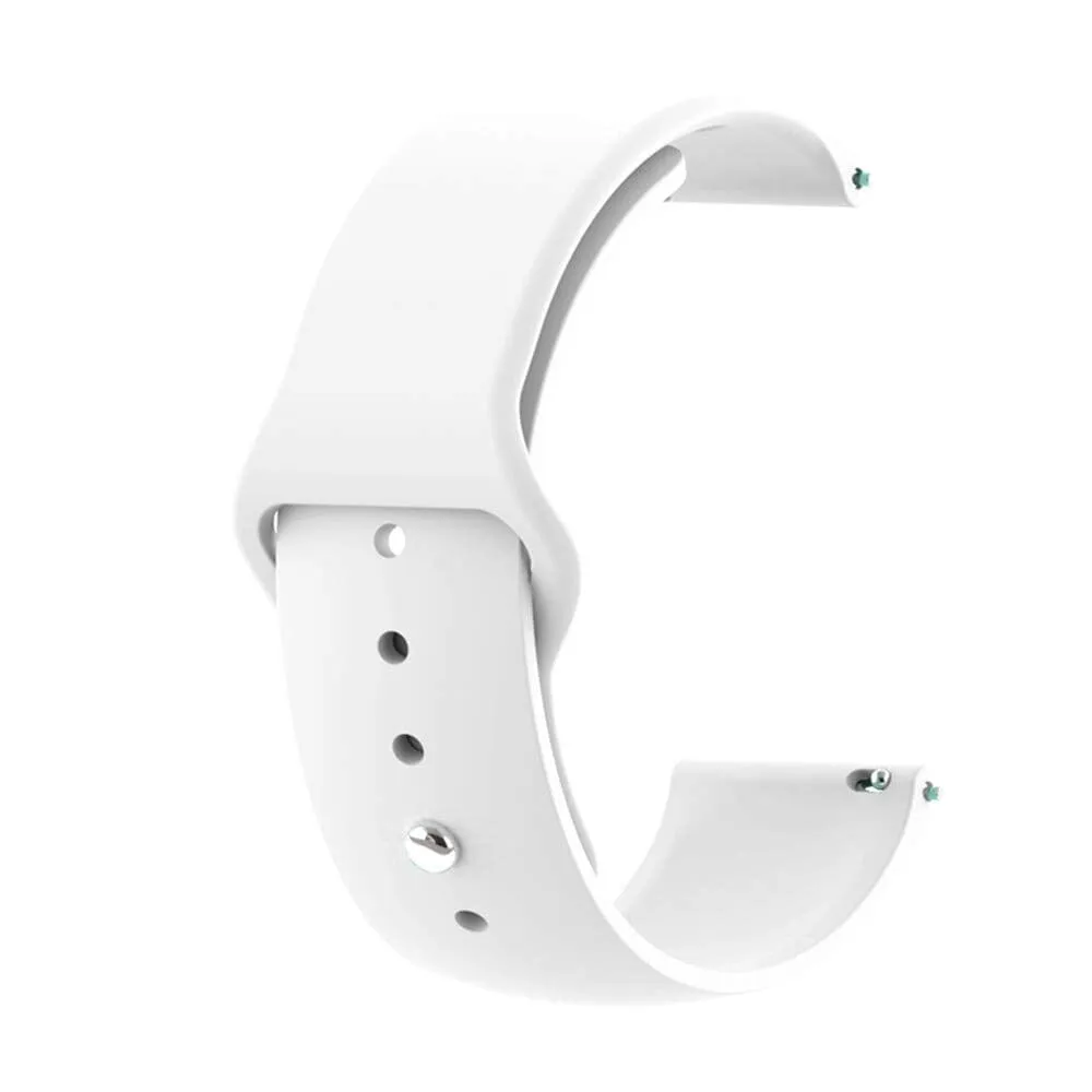 Silicone Button Style Watch Straps Compatible with Ryze Flex Smart Watch