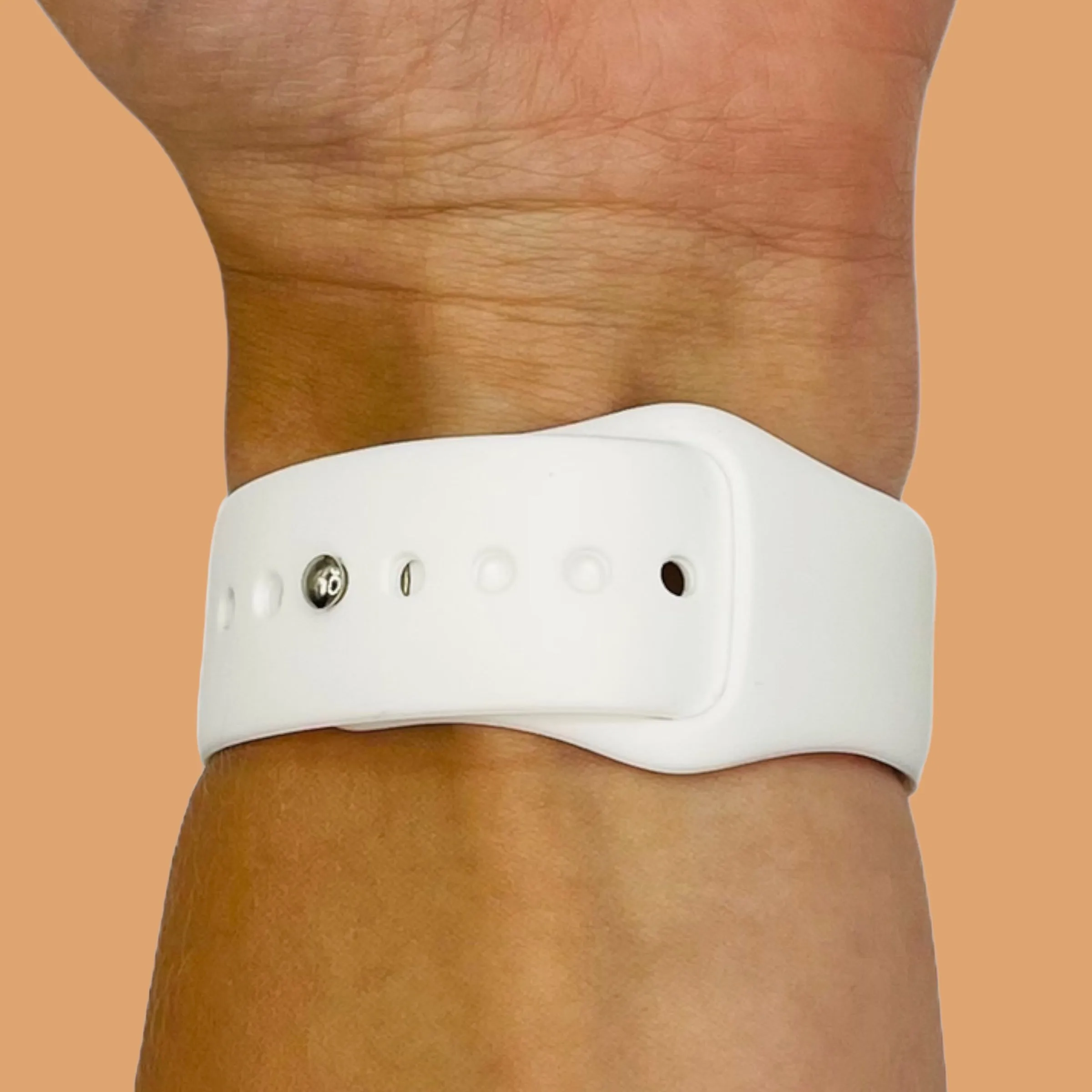 Silicone Button Style Watch Straps Compatible with Ryze Flex Smart Watch