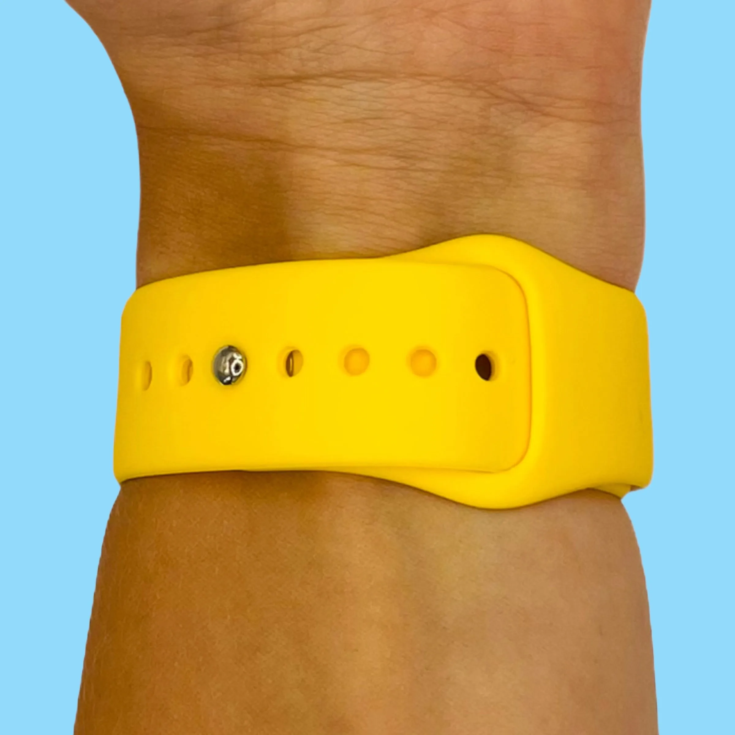 Silicone Button Style Watch Straps Compatible with Ryze Flex Smart Watch