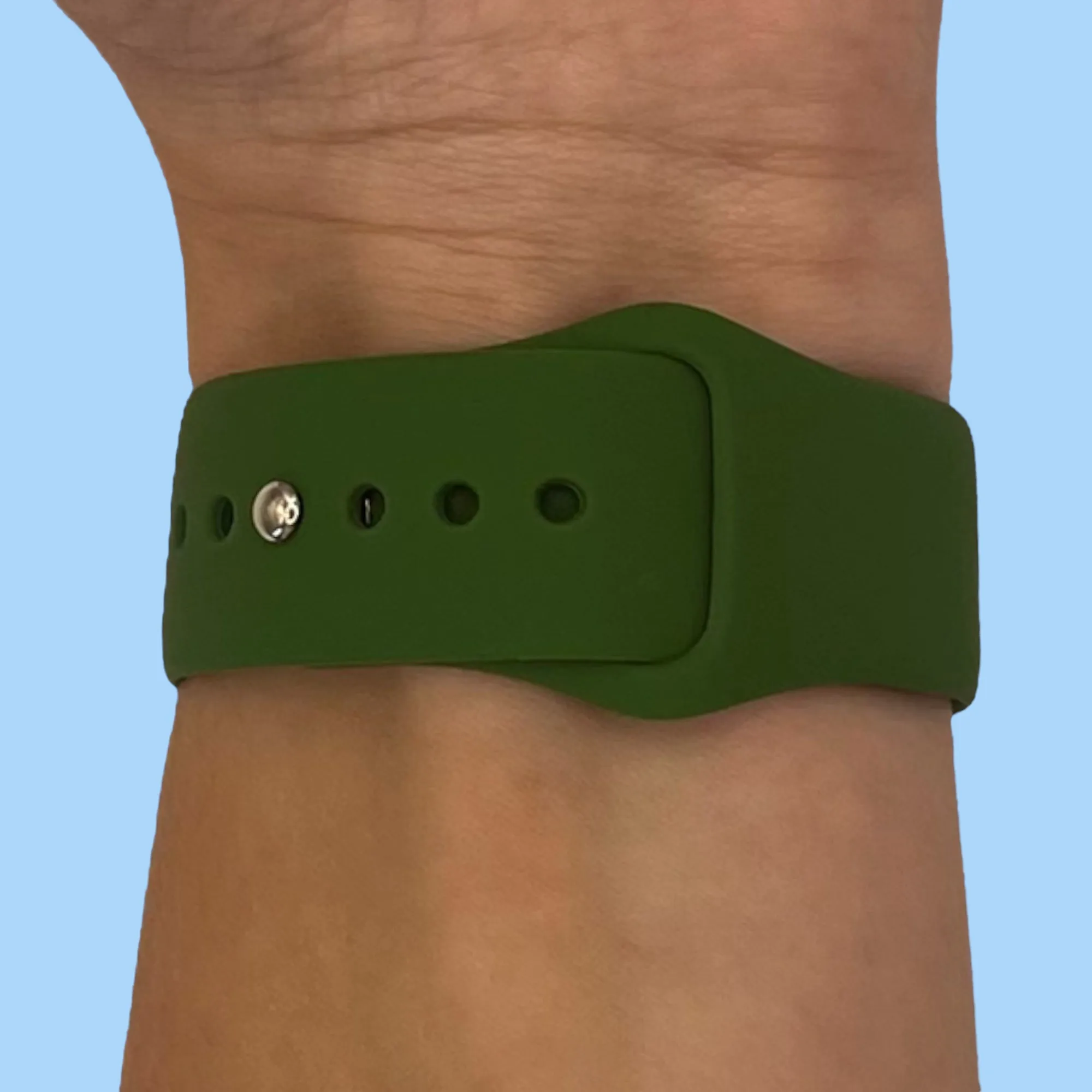 Silicone Button Style Watch Straps Compatible with Ryze Flex Smart Watch
