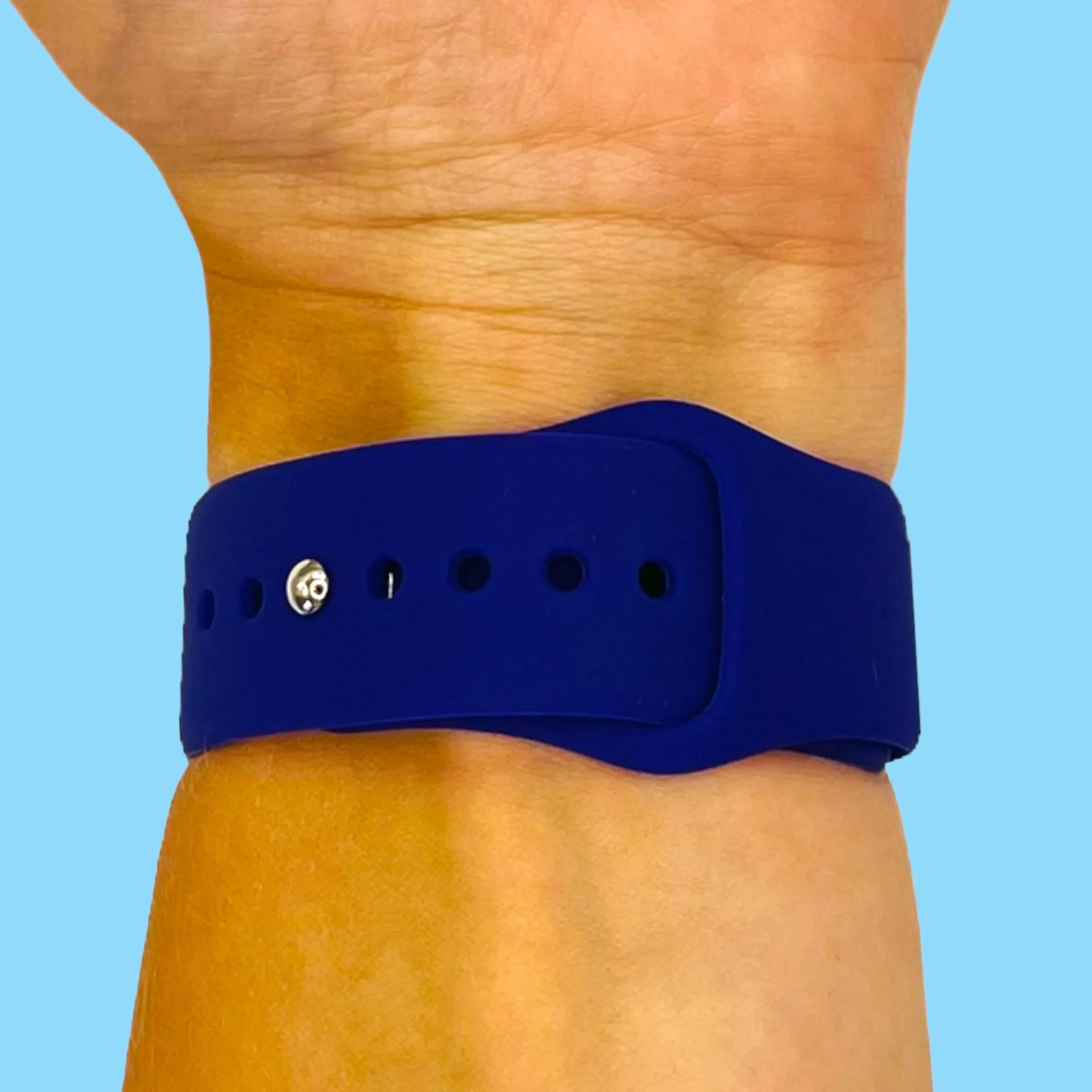 Silicone Button Style Watch Straps Compatible with Ryze Flex Smart Watch