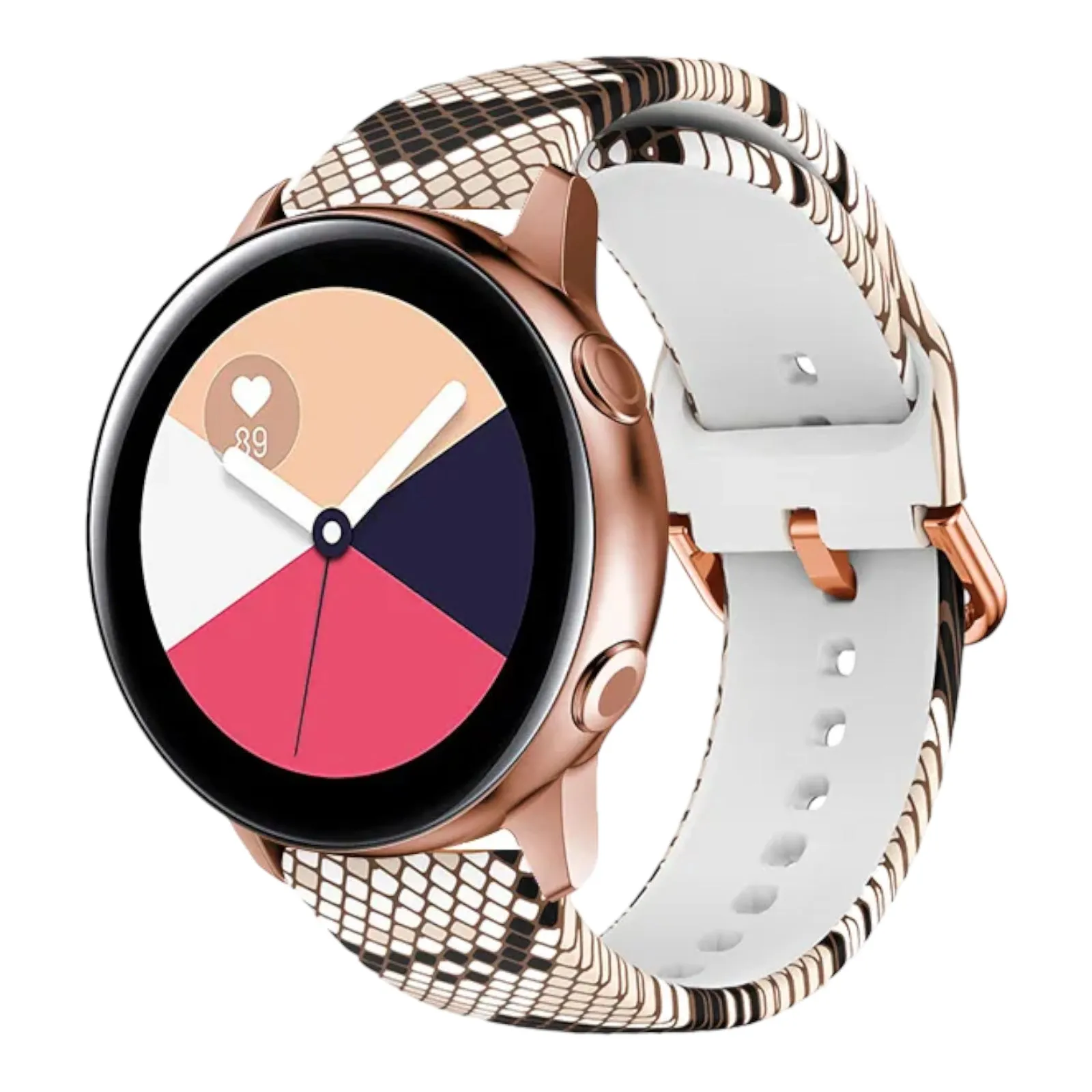 Silicone Pattern Watch Straps compatible with the Ryze Evo Smart Watch