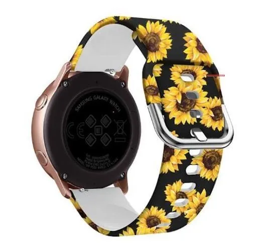 Silicone Pattern Watch Straps compatible with the Ryze Evo Smart Watch