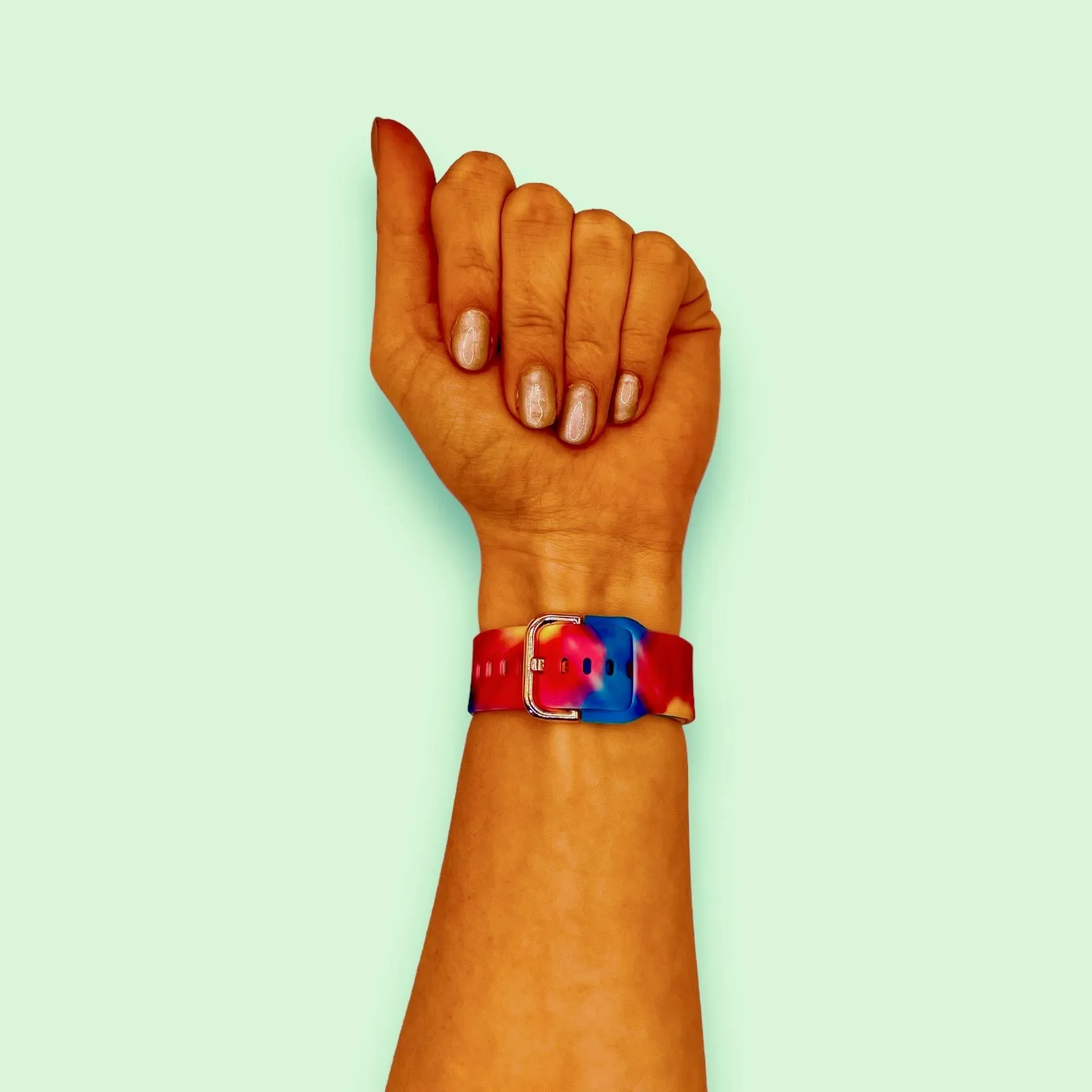 Silicone Pattern Watch Straps compatible with the Ryze Evo Smart Watch
