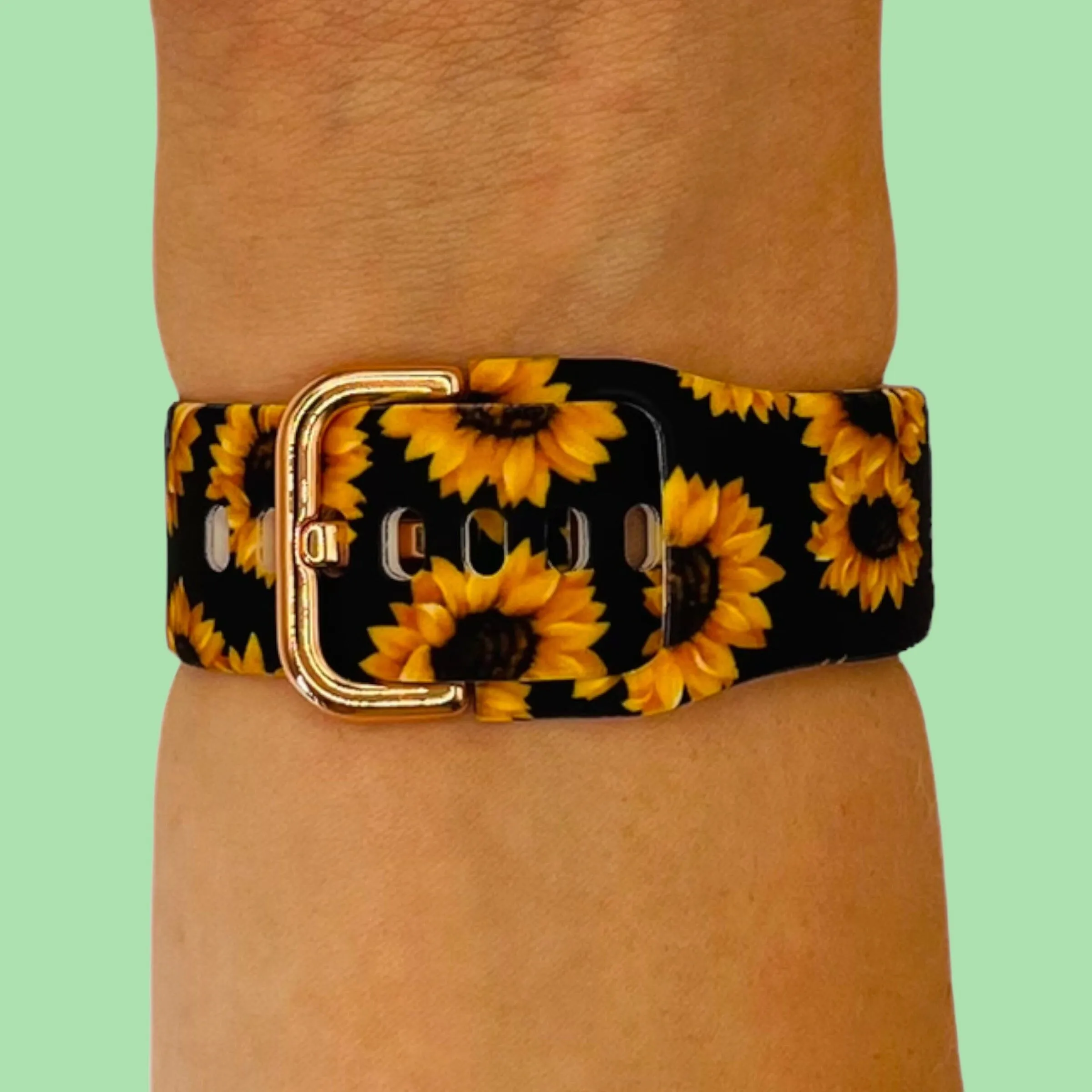 Silicone Pattern Watch Straps compatible with the Ryze Evo Smart Watch