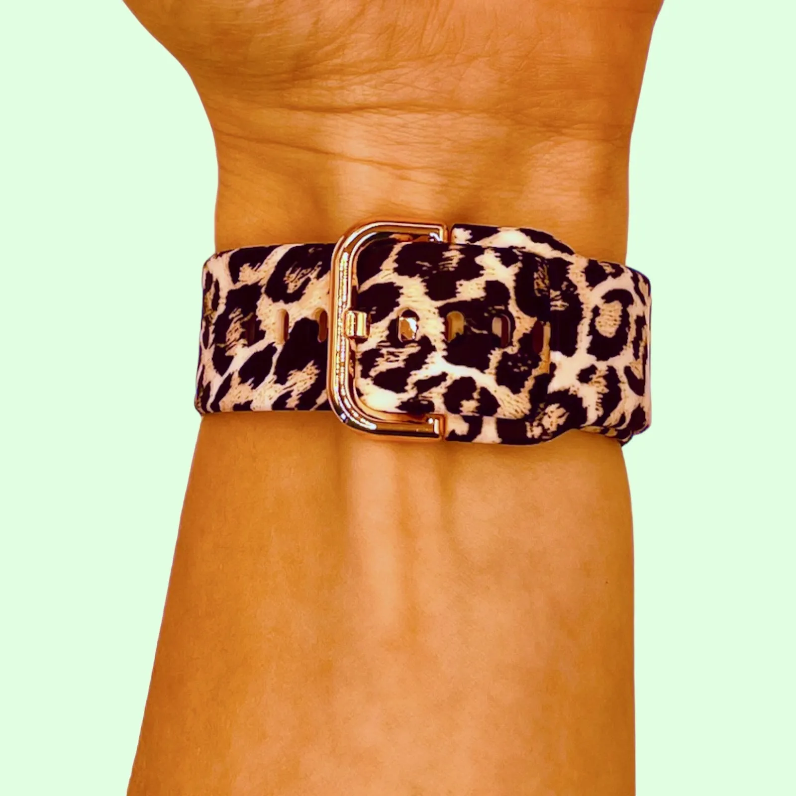 Silicone Pattern Watch Straps compatible with the Ryze Evo Smart Watch