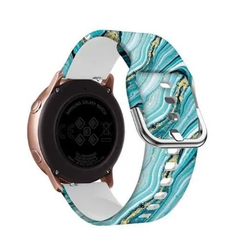 Silicone Pattern Watch Straps compatible with the Ryze Evo Smart Watch