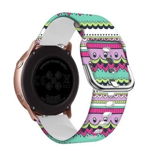 Silicone Pattern Watch Straps compatible with the Ryze Evo Smart Watch