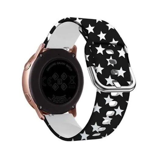 Silicone Pattern Watch Straps compatible with the Ryze Evo Smart Watch
