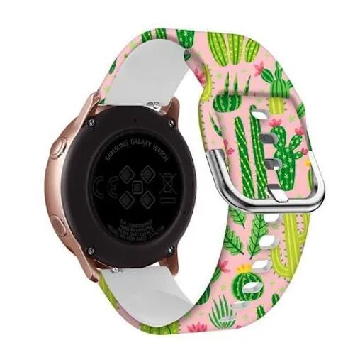 Silicone Pattern Watch Straps compatible with the Ryze Evo Smart Watch