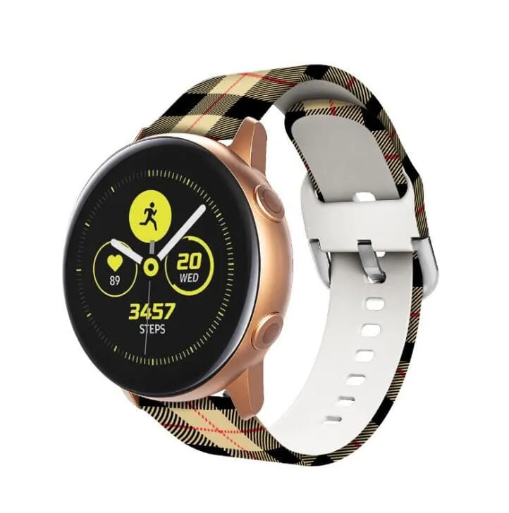 Silicone Pattern Watch Straps compatible with the Ryze Evo Smart Watch