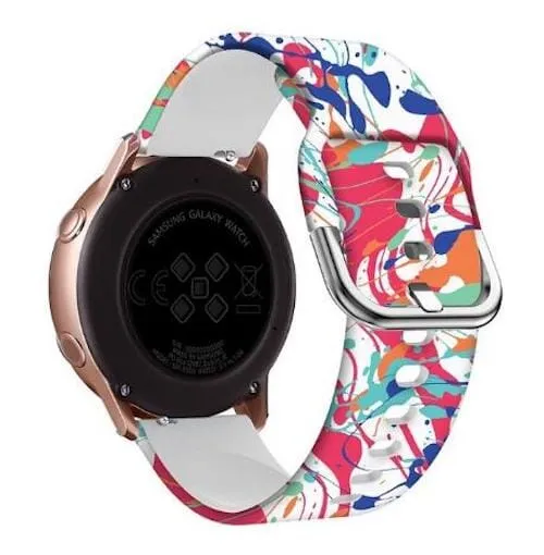 Silicone Pattern Watch Straps compatible with the Ryze Evo Smart Watch