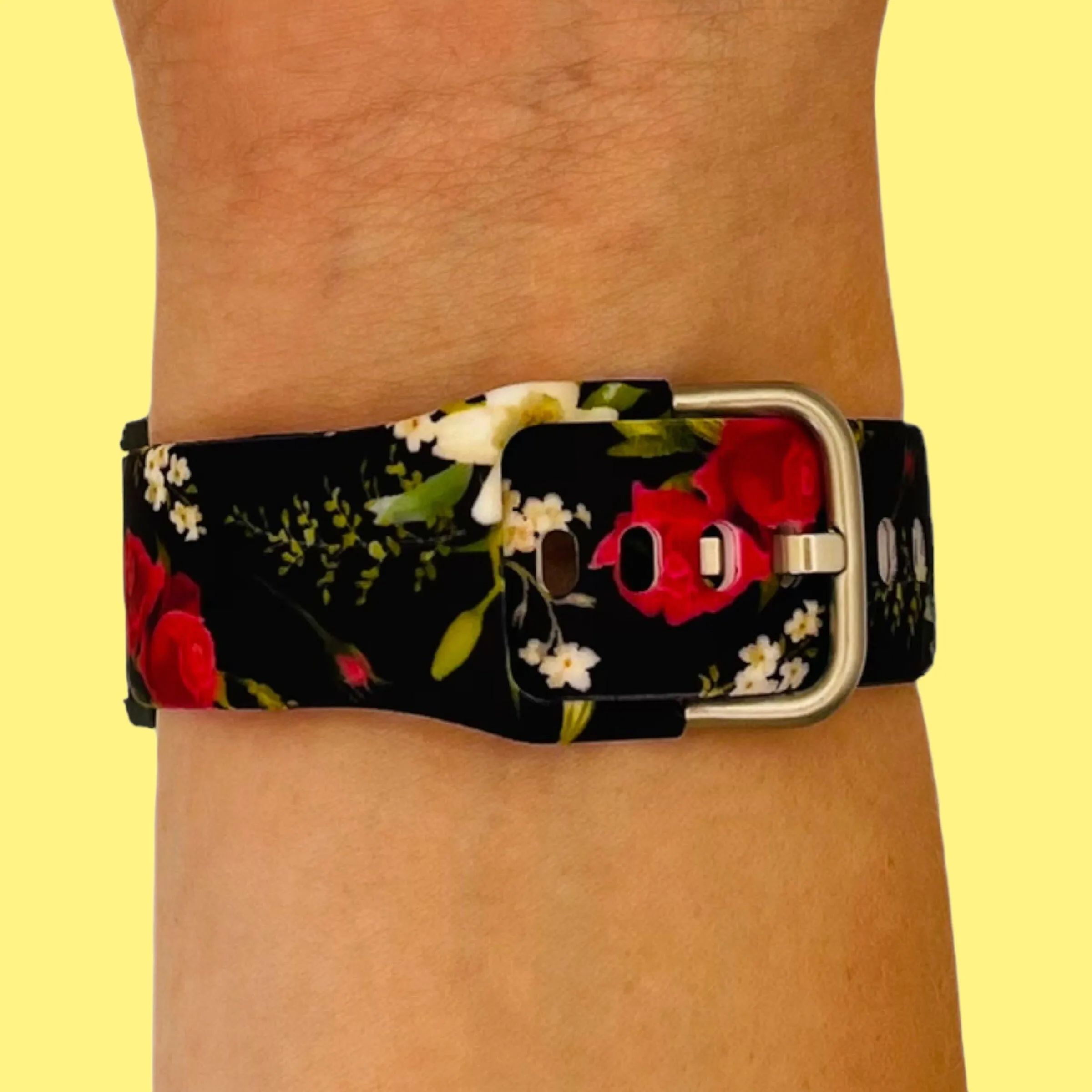 Silicone Pattern Watch Straps compatible with the Ryze Evo Smart Watch