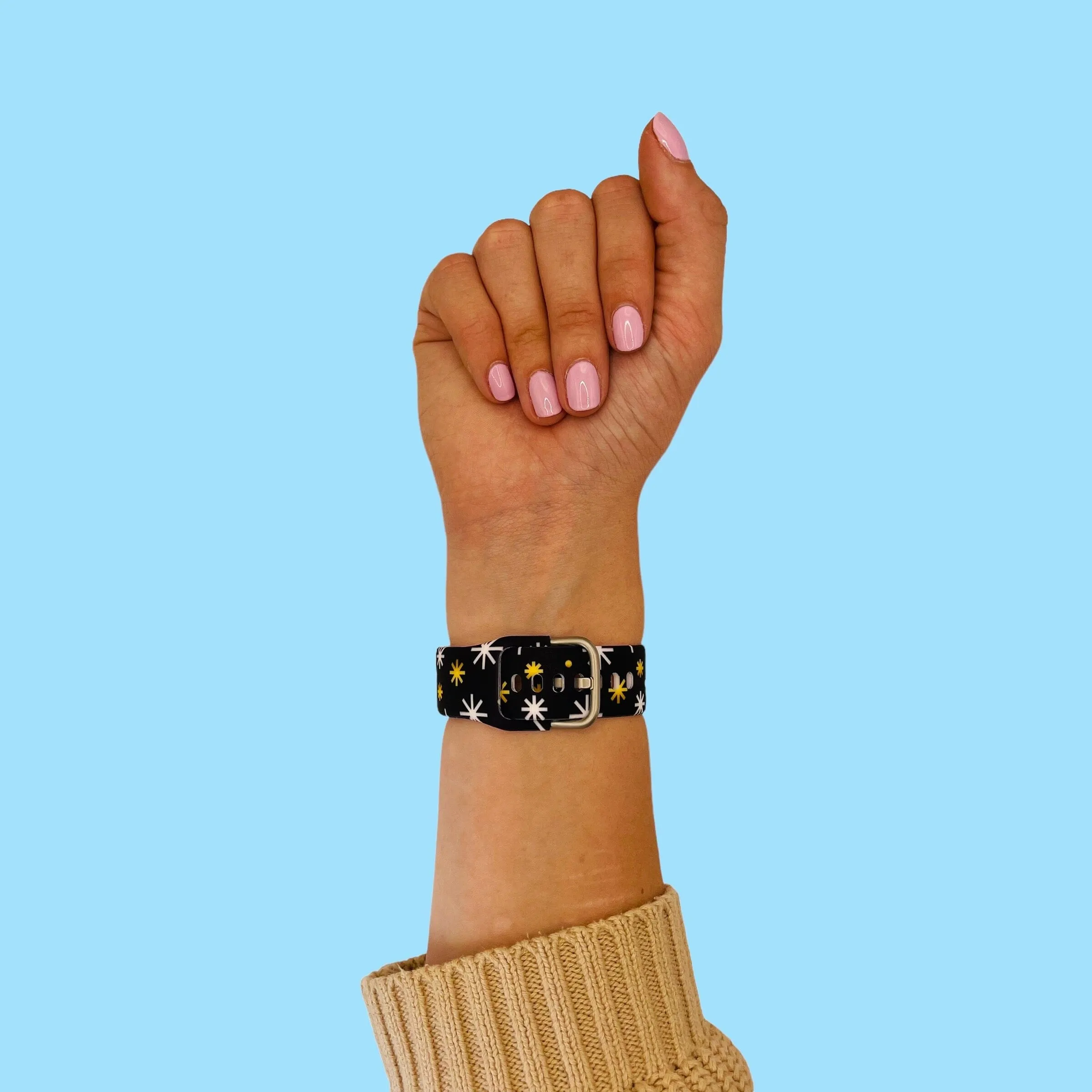 Silicone Pattern Watch Straps compatible with the Ryze Evo Smart Watch