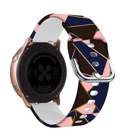 Silicone Pattern Watch Straps compatible with the Ryze Evo Smart Watch