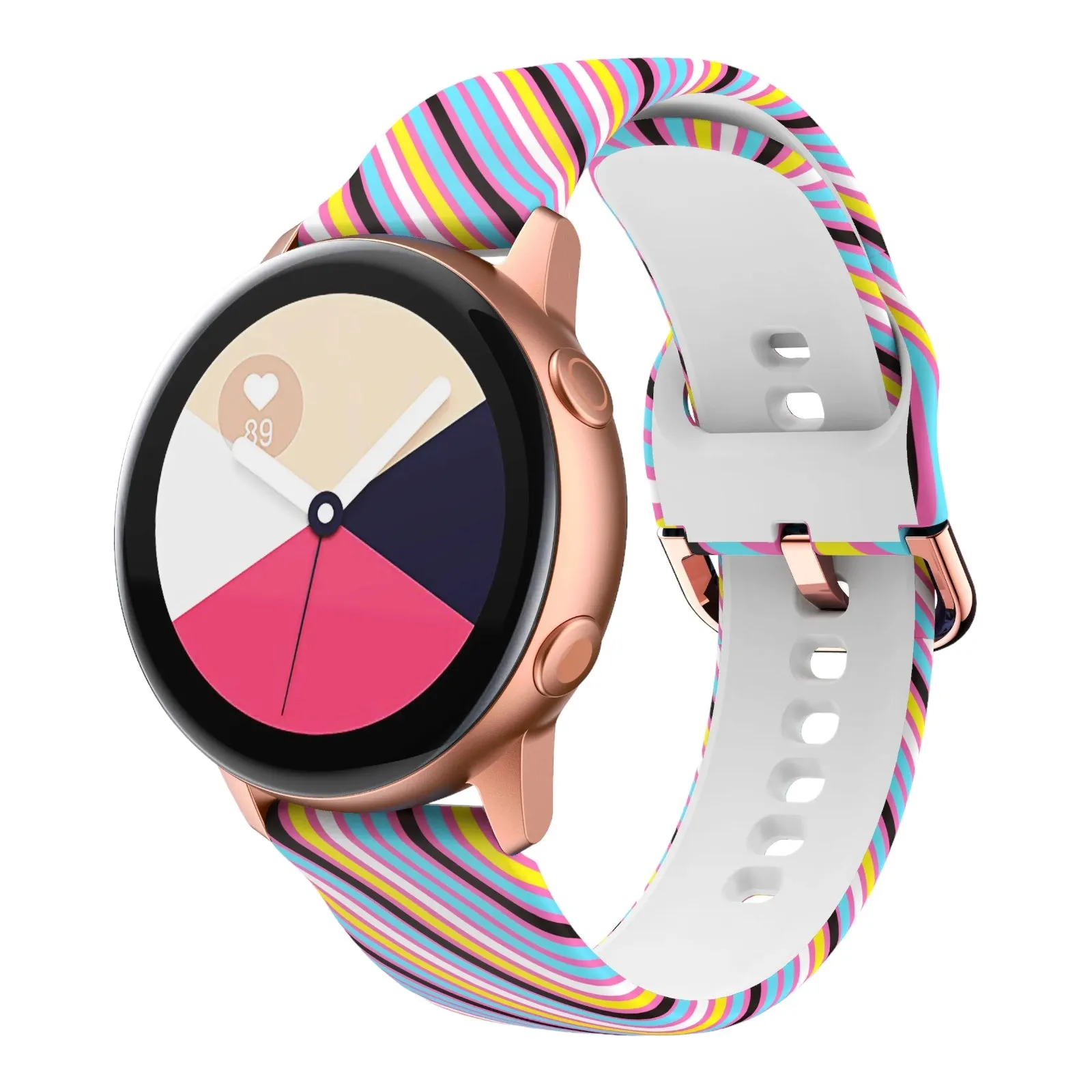 Silicone Pattern Watch Straps compatible with the Ryze Evo Smart Watch