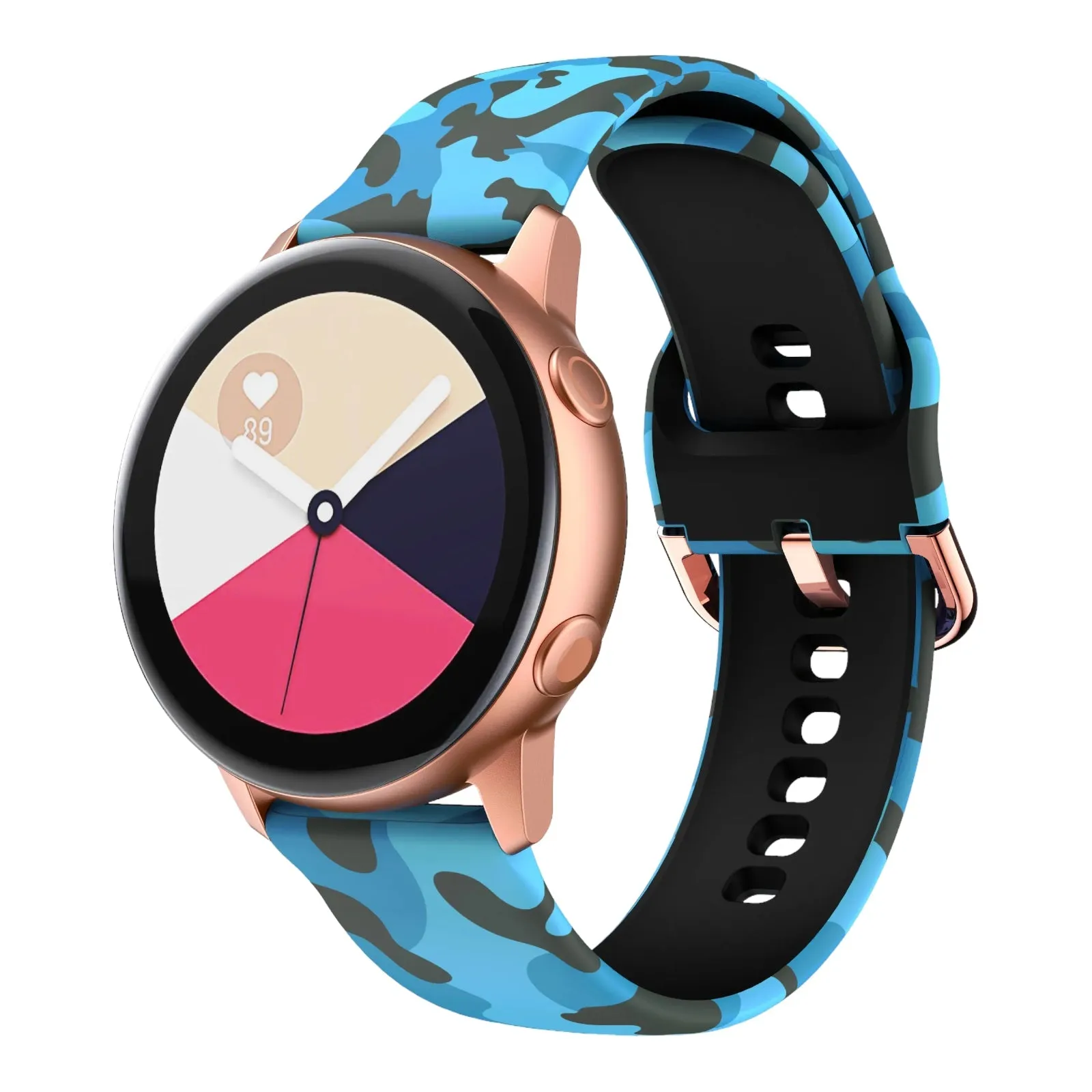 Silicone Pattern Watch Straps compatible with the Ryze Evo Smart Watch