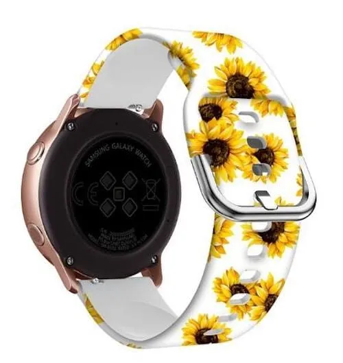 Silicone Pattern Watch Straps compatible with the Ryze Evo Smart Watch