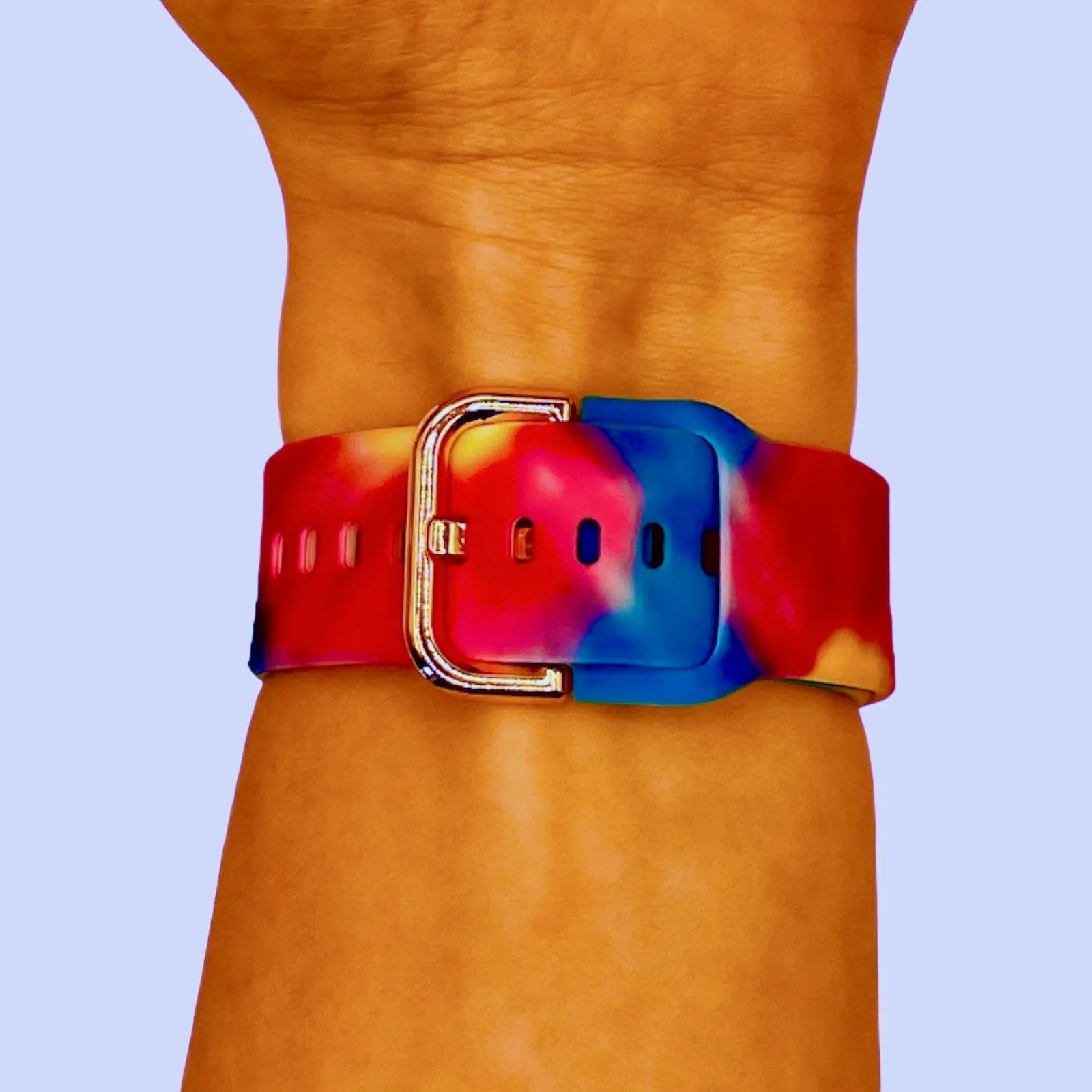 Silicone Pattern Watch Straps compatible with the Ryze Evo Smart Watch