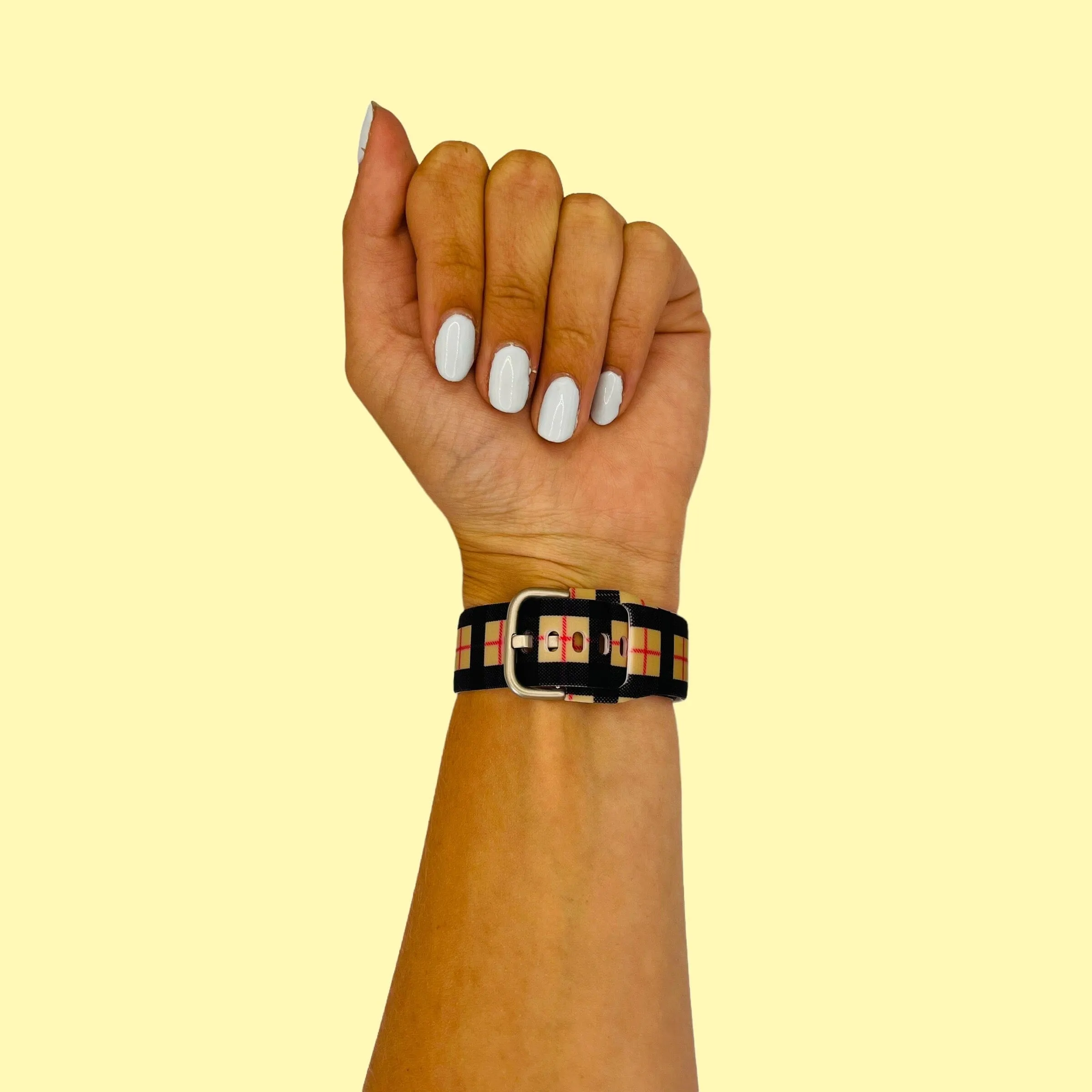 Silicone Pattern Watch Straps compatible with the Ryze Evo Smart Watch