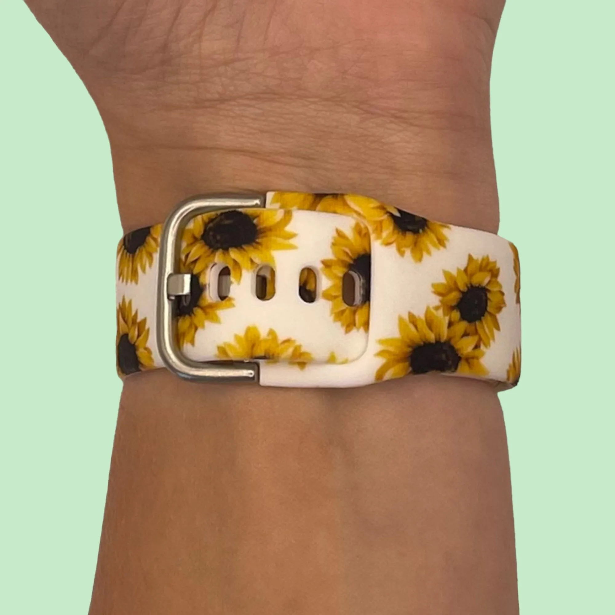 Silicone Pattern Watch Straps compatible with the Ryze Evo Smart Watch