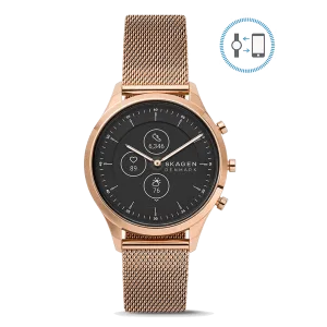 Skagen Jorn Hybrid Smartwatch HR - Rose Gold-Tone