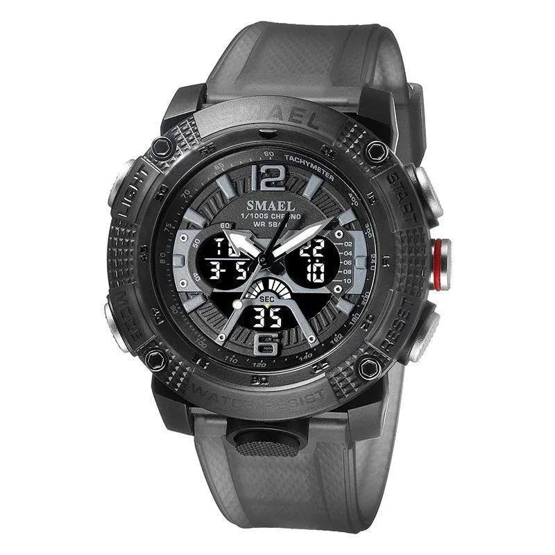 SMAEL Waterproof Chronograph Sport Watch: Durable Outdoor Timepiece