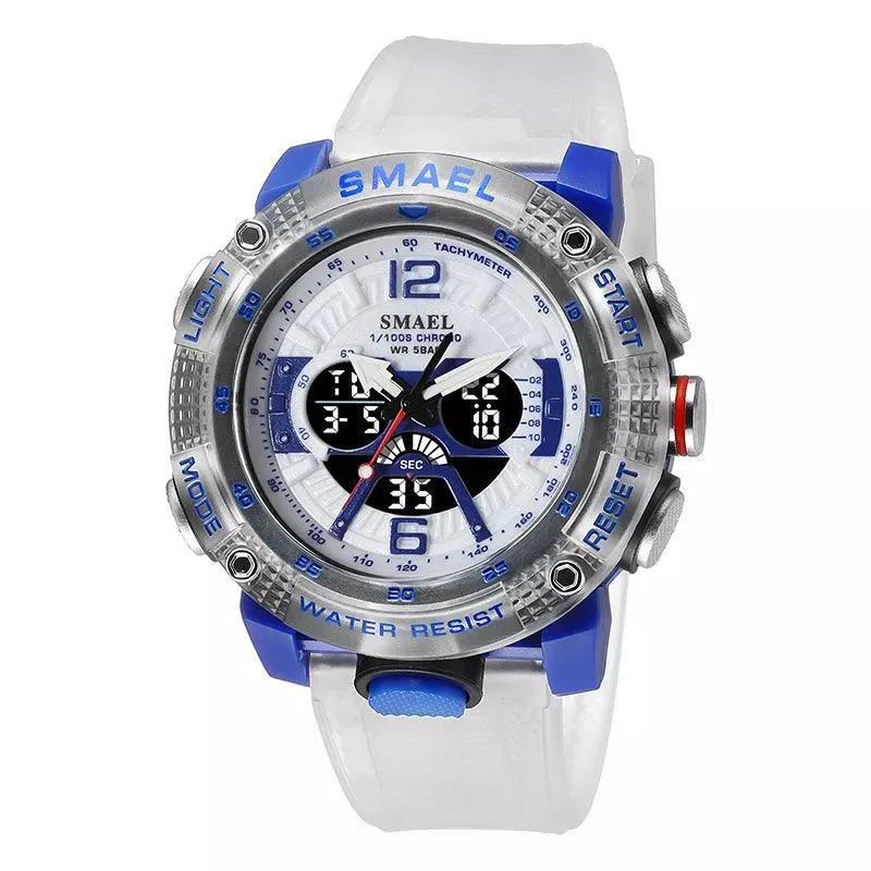 SMAEL Waterproof Chronograph Sport Watch: Durable Outdoor Timepiece