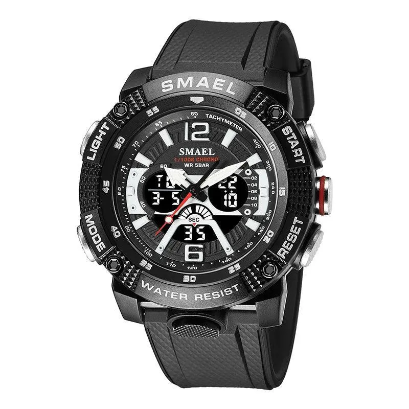 SMAEL Waterproof Chronograph Sport Watch: Durable Outdoor Timepiece