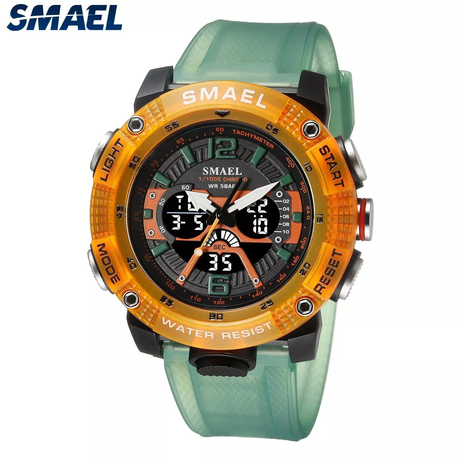 SMAEL Waterproof Chronograph Sport Watch: Durable Outdoor Timepiece