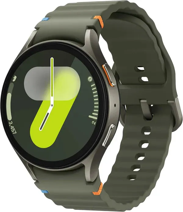 Smart Watch7 : 44mm Silver, Bluetooth   LTE | AI-Powered Smartwatch with Health Tracking | Dual GPS & Heart Monitor | 1-Year Warranty| Easy 15-Day Returns | Free Earbuds pro