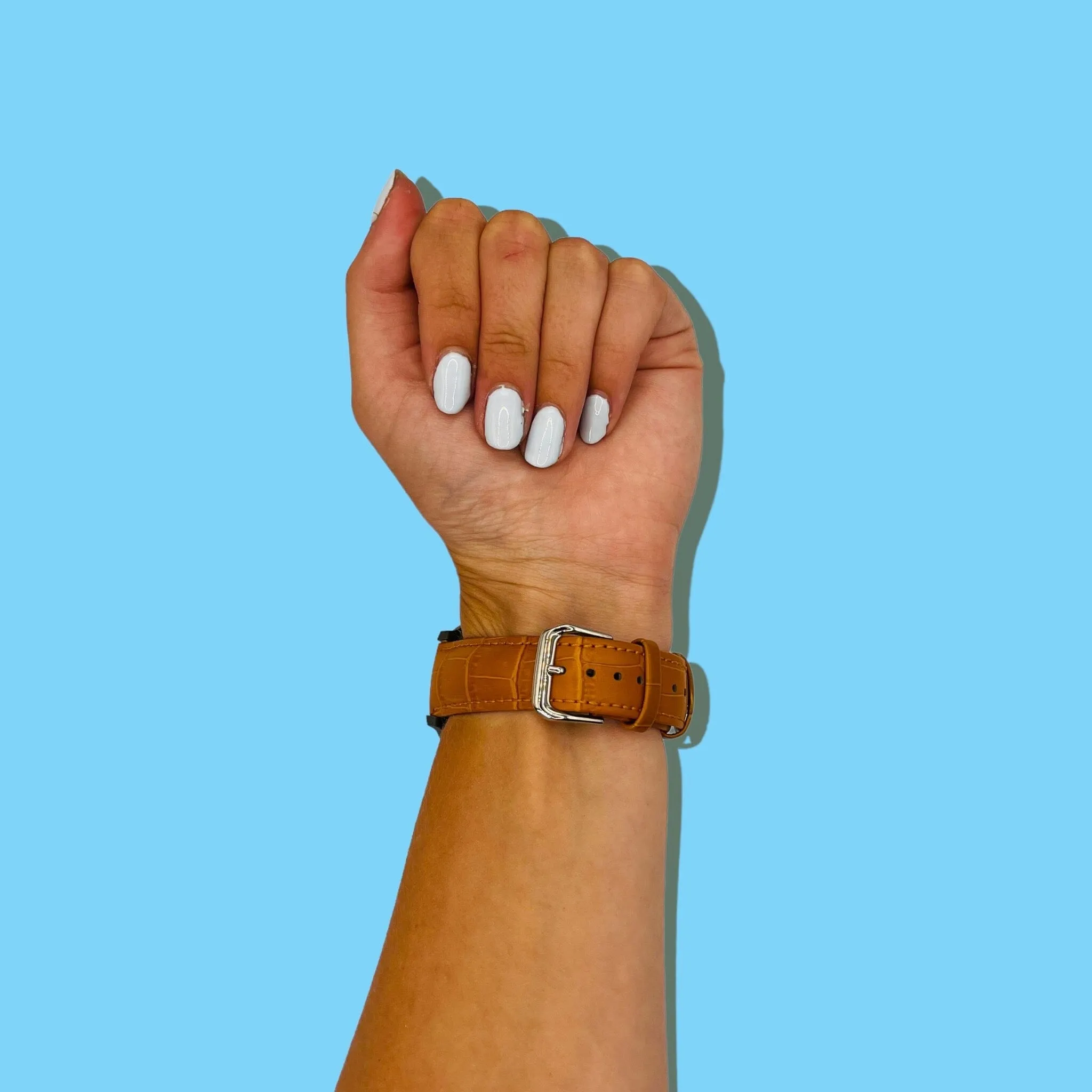 Snakeskin Leather Watch Straps Compatible with the Ryze Evo Smart Watch