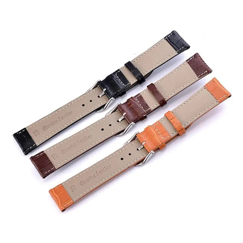Snakeskin Leather Watch Straps Compatible with the Ryze Evo Smart Watch