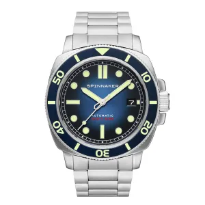 Spinnaker Hull Diver Men's Japanese Automatic Liberty Blue Watch SP-5088-22