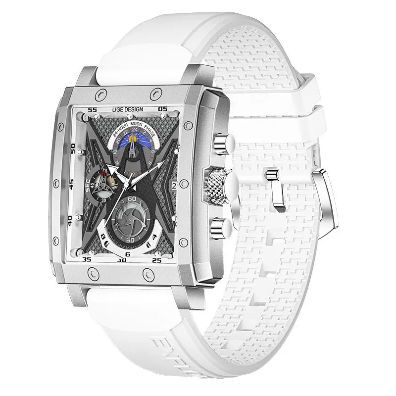 Square Men's Calendar Multifunctional Waterproof
