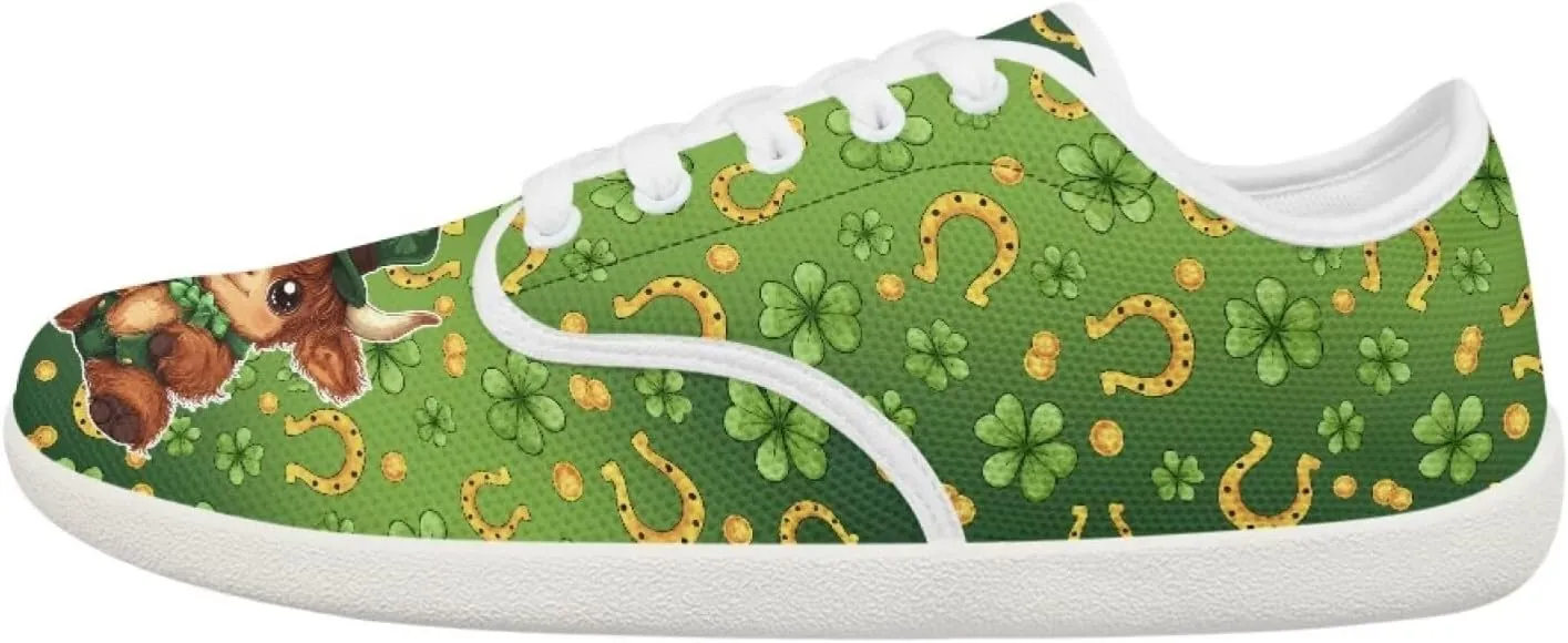 St. Patrick's Day Shoes for Women's Fashion Barefoot Sneakers Shoes Comfortable Quick Fit Sports Shoes