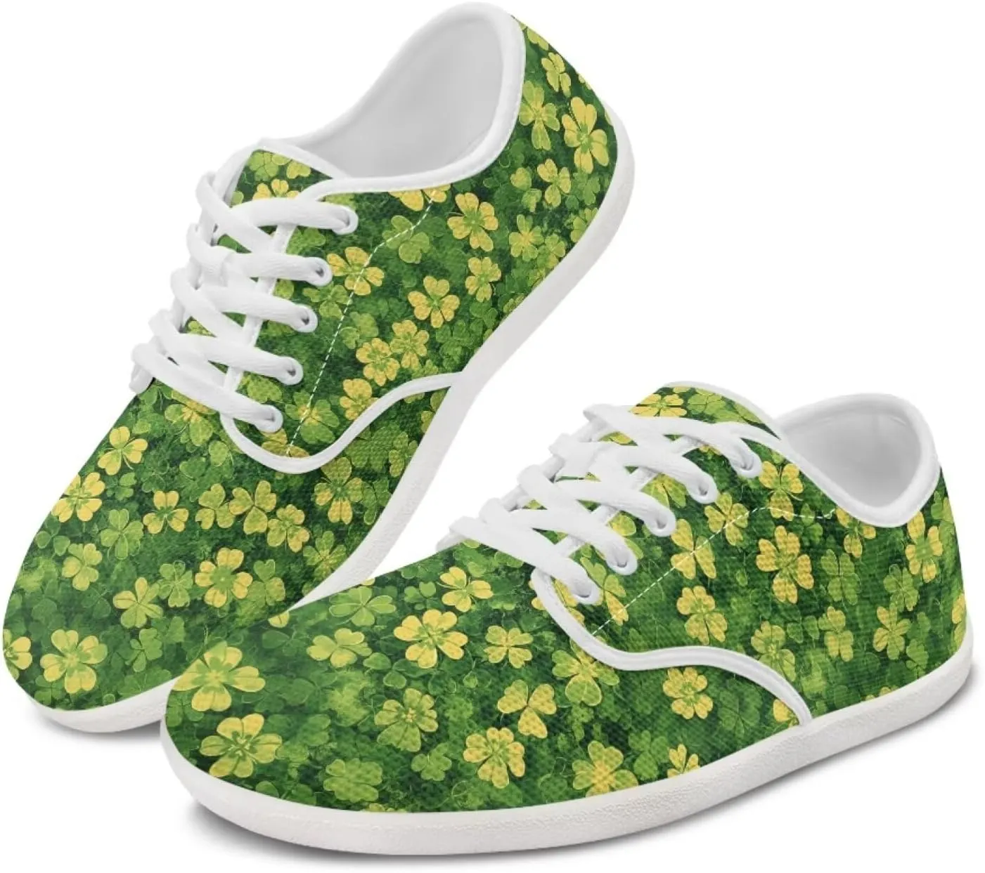 St. Patrick's Day Shoes for Women's Fashion Barefoot Sneakers Shoes Comfortable Quick Fit Sports Shoes